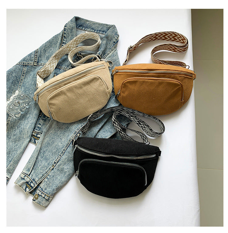 Cross-border Hot Extra Large Waist Bag Chest Bag Large Capacity