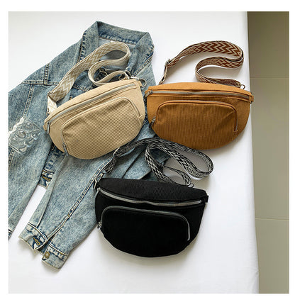 Cross-border Hot Extra Large Waist Bag Chest Bag Large Capacity